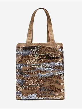 New Express Sequin Camo Tote, OS
